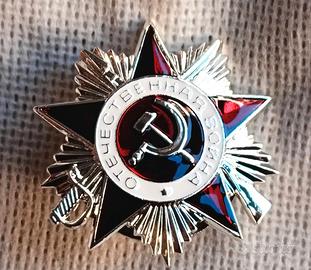 Distintivo ORDINE DELLA GUERRA PATRIOTTICA URSS