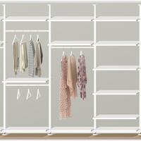 Armadio a vista IKEA Elvarl