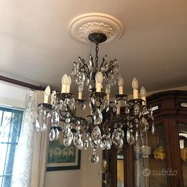 Lampadario in cristallo di Boemia