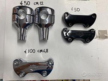 Riser e piastre Harley Davidson Dyna e Sportster