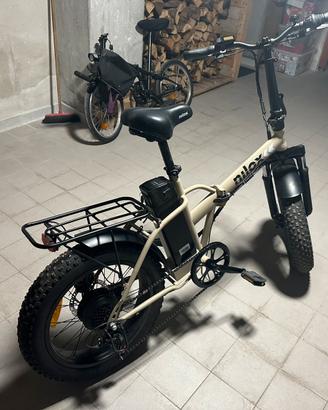 Bicicletta ped. assistita Nilox X8 SE Beige, Nero