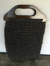 Borsa in lana fatta a mano