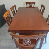 tavolo + sedie BRUNO PIOMBINI