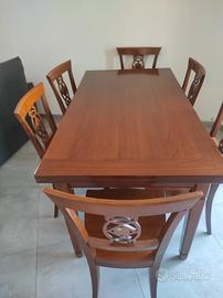 tavolo + sedie BRUNO PIOMBINI