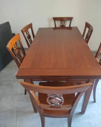 tavolo + sedie BRUNO PIOMBINI
