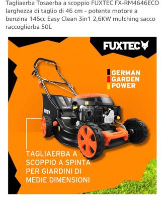 tagliaerba fuxtec rm4646 come nuovo