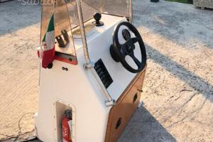 Consolle guida barca gommone