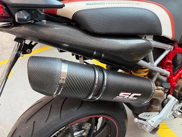 Fianchetti in carbonio ducati Hypermotard 1100 796