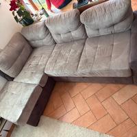 Divano letto angolare