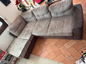 Divano letto angolare