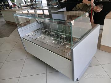 Vetrina calda a bagnomaria Tecnodom - Banco gastro