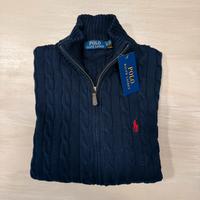 Maglione Ralph Lauren con cerniera