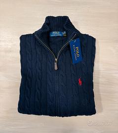 Maglione Ralph Lauren con cerniera