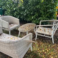 Sedie tavolo da giardino