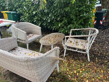 Sedie tavolo da giardino