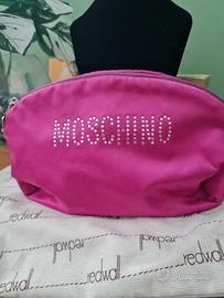 Pochette beauty Moschino fucsia
