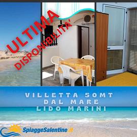 Pochi passi dalla spiaggia L. Marini 13-27 Giugno