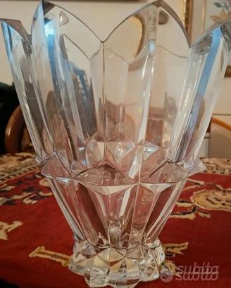 vaso in cristallo 