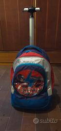 zaino trolley scuola Marvel Spiderman