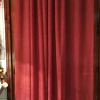 Tenda bordeaux singola