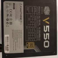 Alimentatore Cooler Master 550W 80+ Gold