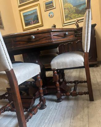 Tavolo legno rustico epoca.