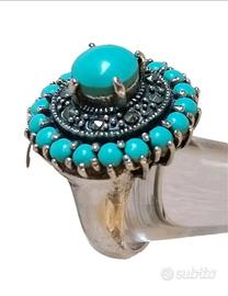 Anello vintage argento 925