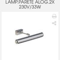 Rossini A.3029-CR / Lampada da Parete Alog.2X 230V