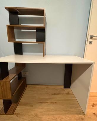 Scrivania Libreria Legno