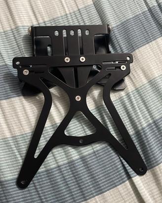 porta targa pieghevole universale