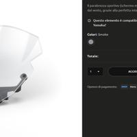 Parabrezza sportivo MT-09