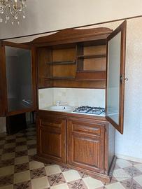 Mobile cucina completo di elettodomestici