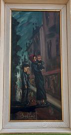 ARTURO BOLLATI alias BOLLART - OLIO su TAVOLA n.1