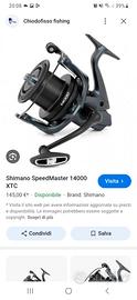SHIMANO SPEEDMASTER 14000 carpfishing