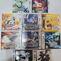 giochi pokemon Nintendo Ds e 3ds