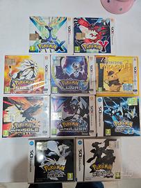 giochi pokemon Nintendo Ds e 3ds