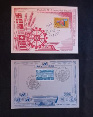 MAXIMUM CARD (SVIZZERA)  *SERIE CELEBRATIVE *