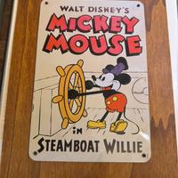 Insegna topolino vintage