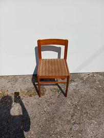 sedia in velluto