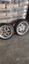 CERCHI CON PNEUMATICI BMW  180/60/17+ 120/70/17