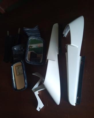 kit completo specchietti cupolino e borse