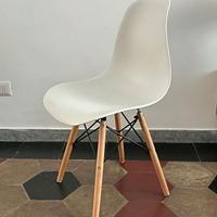 Set 2 sedie modello Vitra Eames