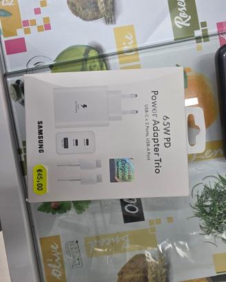 Samsung Power Adapter Trio 65W Originale

Nuovo