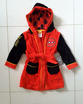 Accappatoio Nuovo Spiderman Originale Disney (2)