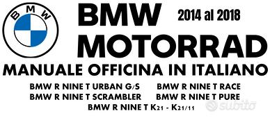 Manuale Officina in Italiano BMW R Nine T 2014-18