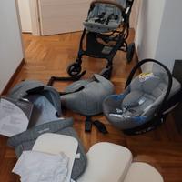 Trio Valco ULTRA trend, Cybex AtonM base isofix