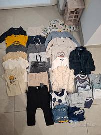 Lotto vestiti bimbo 9 mesi – Completo e in ottime 