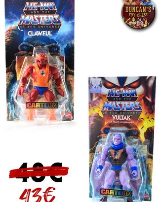 Masters Of The Universe Origins Vultak e Clawful (