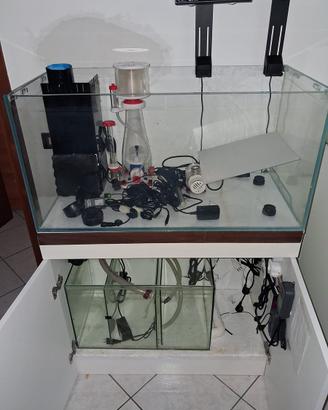 Acquario Marino Completo 200L (90x40x40)