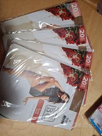 collant color nocciola taglia 3 nuove 